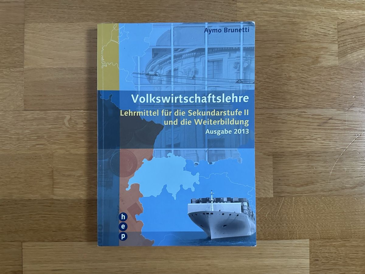 Bücher: Wirtschaftsbuch: VOLKSWIRTSCHAFTSLEHRE – Neu (gemäss Beschreibung) aus Cadempino von _cm