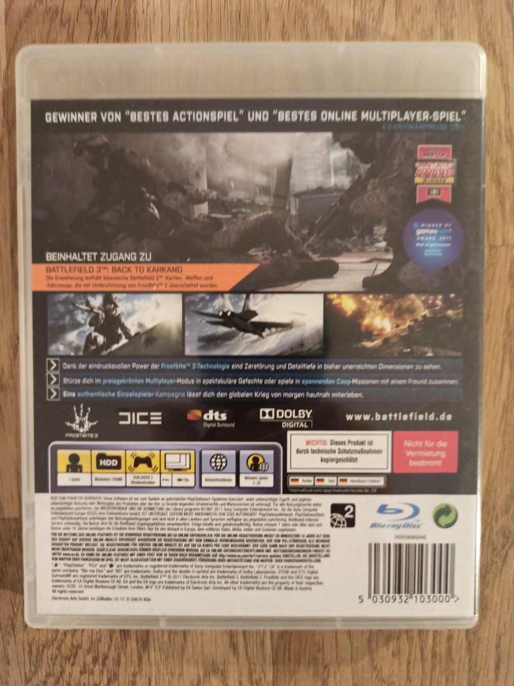 Spiele: Battlefield 3 Limited Edition PS3 – Gebraucht aus Oberweningen von mar_87mx 1