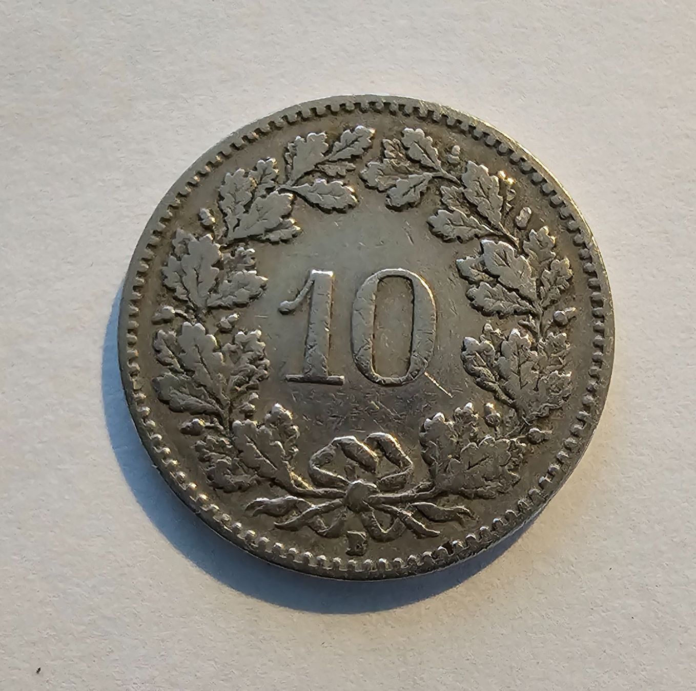 Toutes les monnaies: 1 Pièce 10 CTS 1906 – D'occasion à Cortaillod par Titus130 1