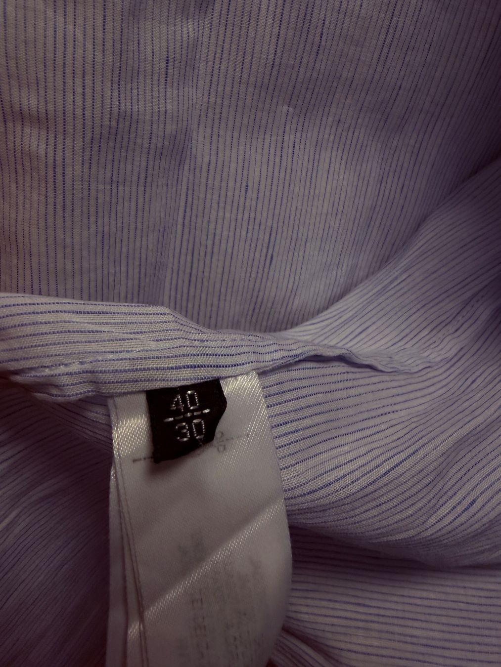 Massimo Dutti Camicette: Chemise à rayures Massimo Dutti, taille 40, comme neuve – Usato da Bernex venduto da Oma44 1
