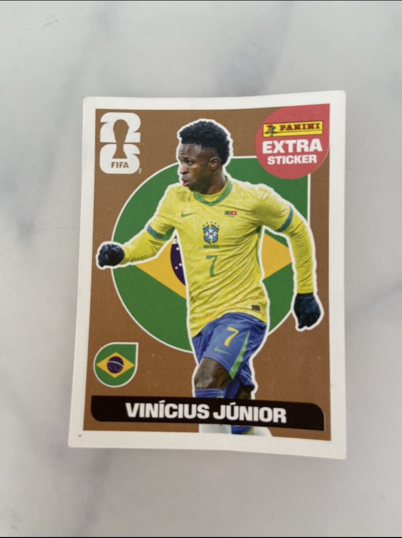 Panini Cartes à collectionner: Panini Extra Sticker Bronze - Vinicius Gratis Postversand – D'occasion à Rotkreuz par korg_yamaha