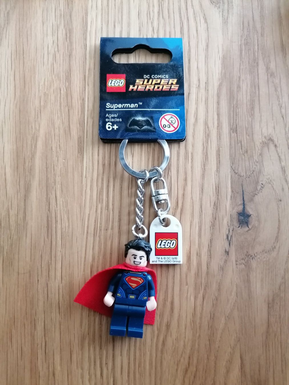 Lego Kit di costruzioni: Lego Schlüsselanhänger - Superman – Nuovo e nell'imballaggio originale da Basel venduto da vintagecollector