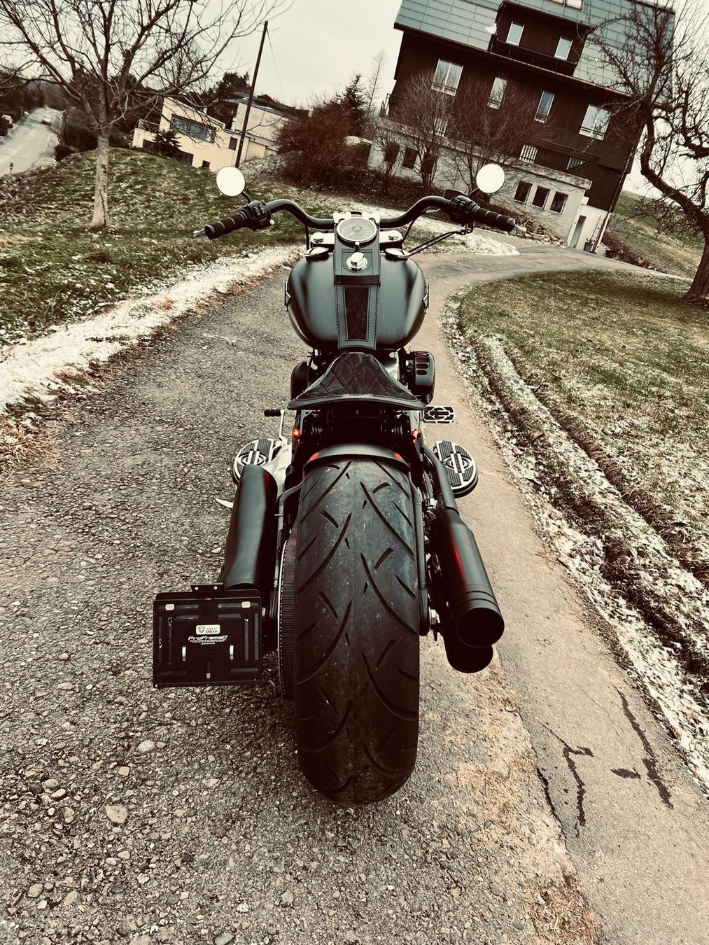 Harley-Davidson Chopper: Harley Davidson FLSTFB 103 – Usato da Unteriberg venduto da fabiankalin 5
