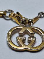 Chaîne Gucci Vintage Mors de Cheval Logo GG  #C