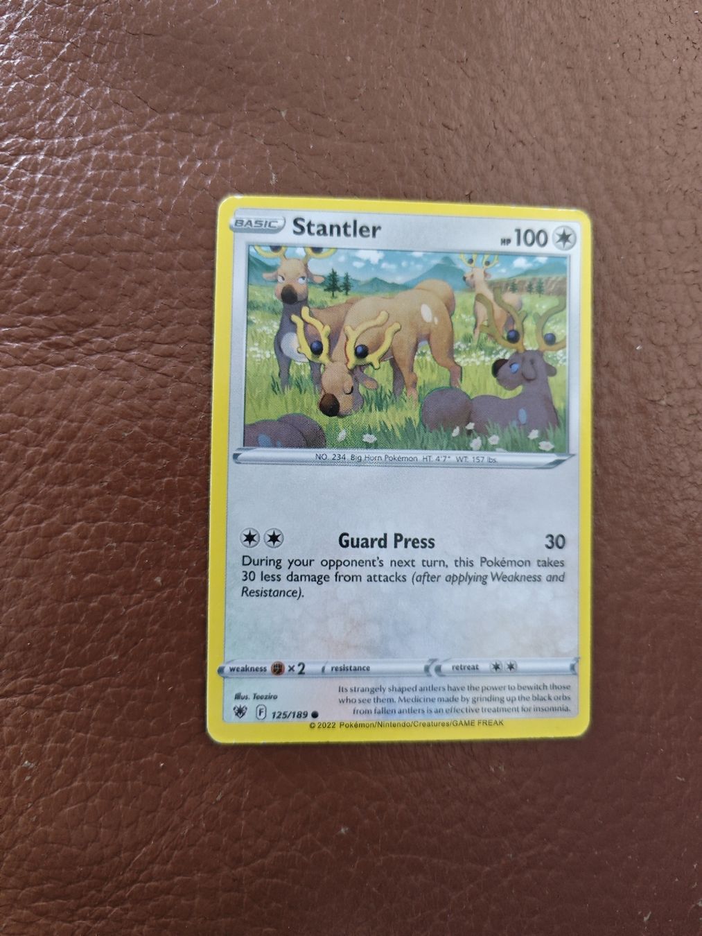 Pokémon Carte collezionabili: Pokémon Stantler – Usato da Neuchâtel venduto da nbr_z8jr