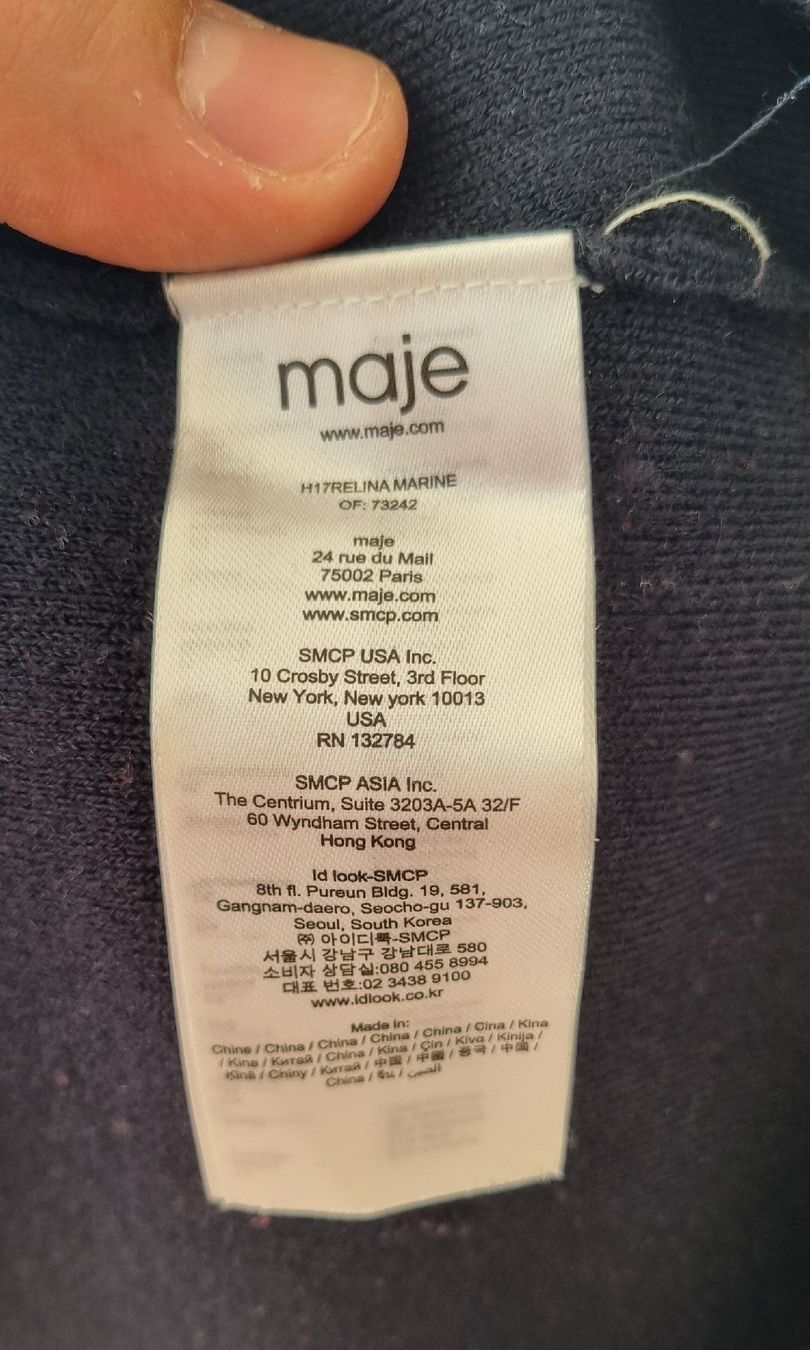 Maje Kleider: Maje Samtkleid, Gr. M/2 – Gebraucht aus Oberriet SG von gimidrip 7