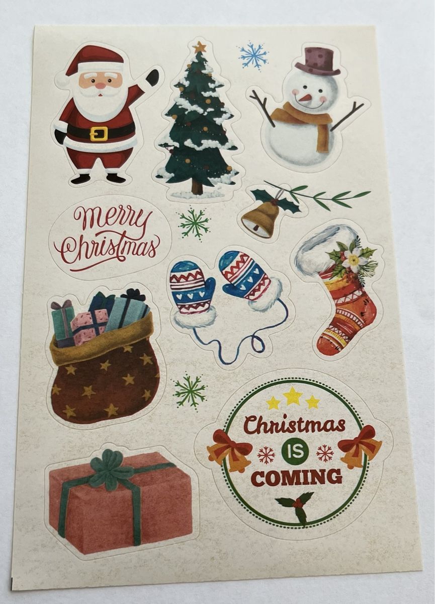 Sticker: Weihnachtliche Sticker Set – Nuovo (secondo la descrizione) da Menziken venduto da Bastelchaos 7