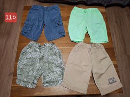 4 Shorts Set Jungen Grösse 110