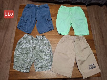 4 Shorts Set Jungen Grösse 110