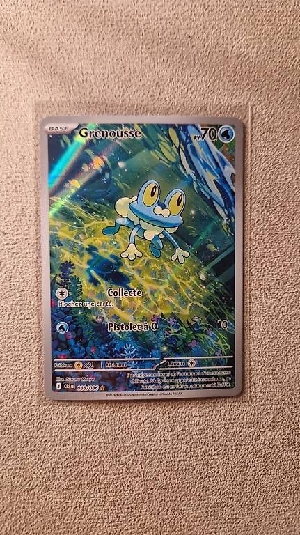 Cartes à collectionner: Pokemon Grenousse CRI français 088/086  – D'occasion à Genève par Swisslow