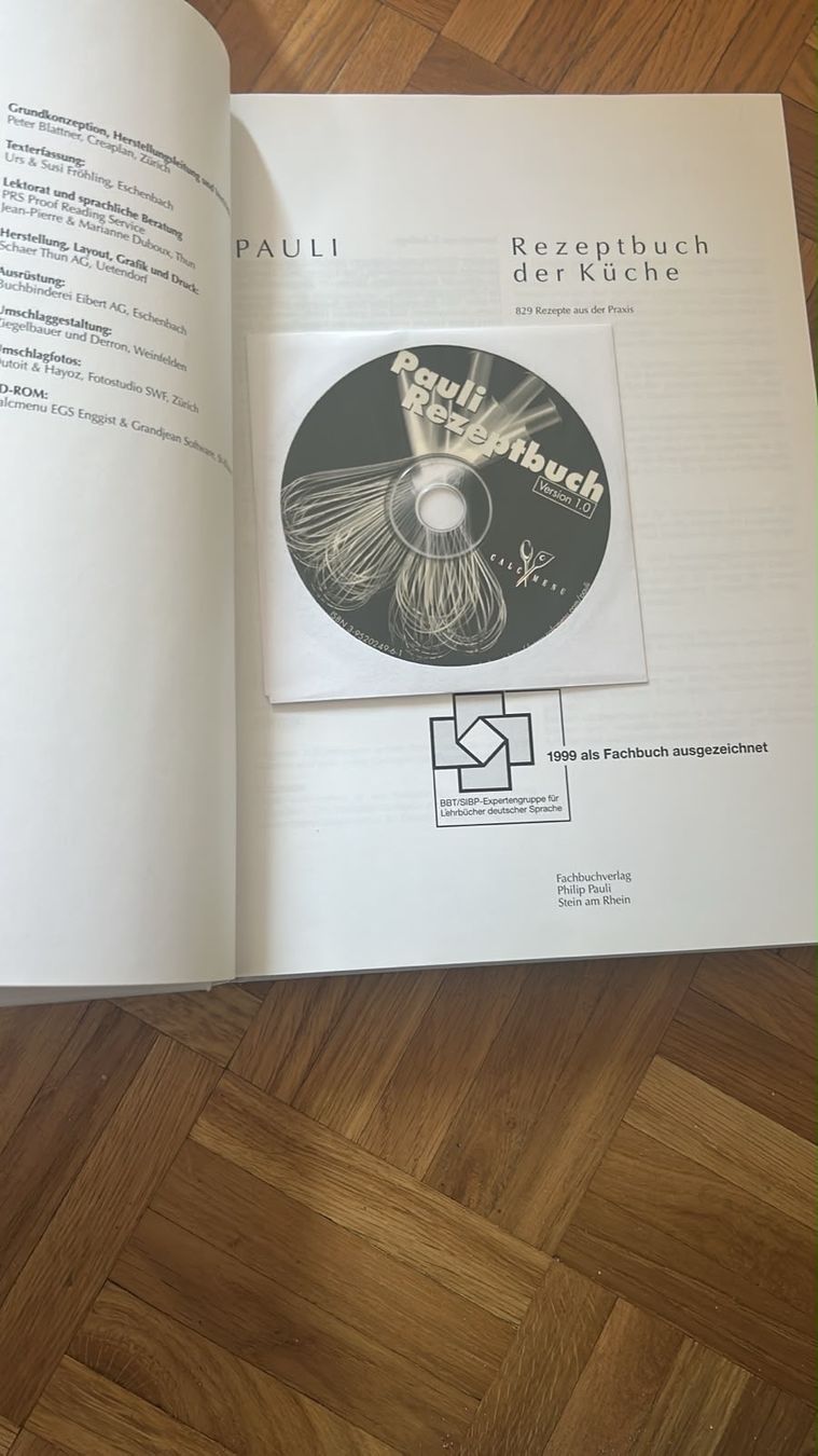 Libri: Pauli Rezeptbuch der Küche – Usato da Starrkirch-Wil venduto da Fanciullo 1