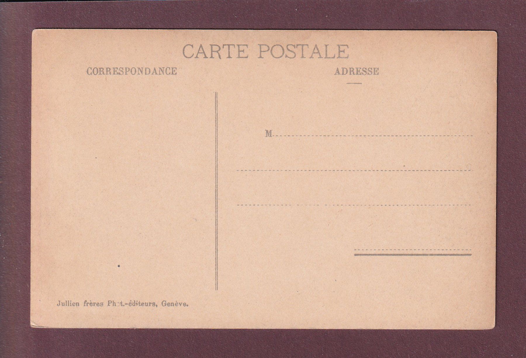 Cartoline postali: GENEVE - Vue prise de la jetée – Usato da Pully venduto da nicecards 1