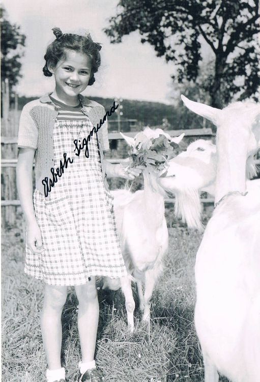 Elsbeth Sigmund HEIDI Original Autogramm Foto 13x18cm | Kaufen auf Ricardo