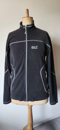 Jack Wolfskin Fleecejacke schwarz Grösse S