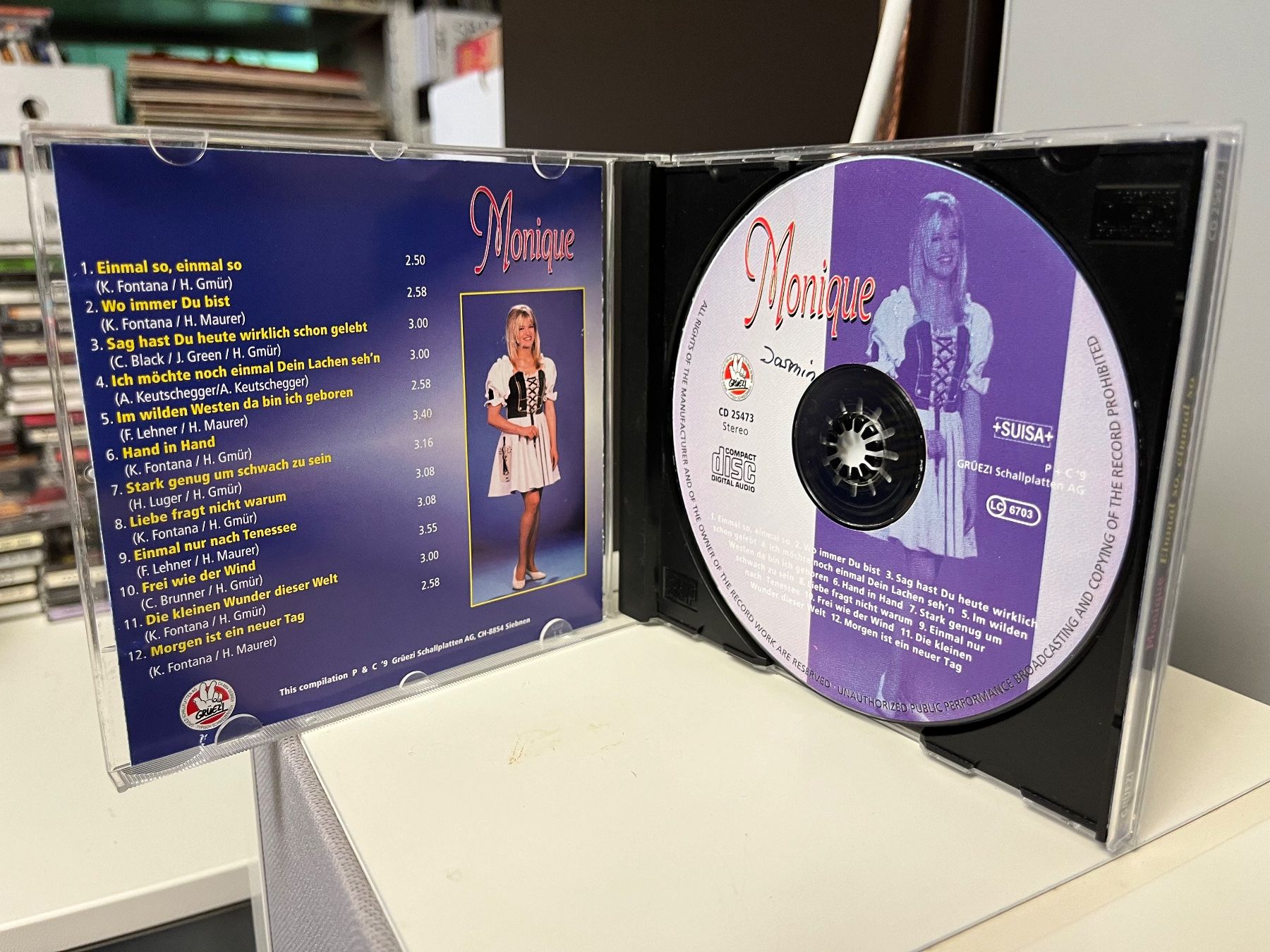 CDs: Monique - Einmal So, Einmal So - HA11G – Gebraucht aus Küsnacht ZH von swisssales.net 2