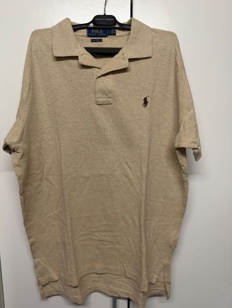 Polohemd Polo Ralph Lauren beige Gr. M Classic Fit