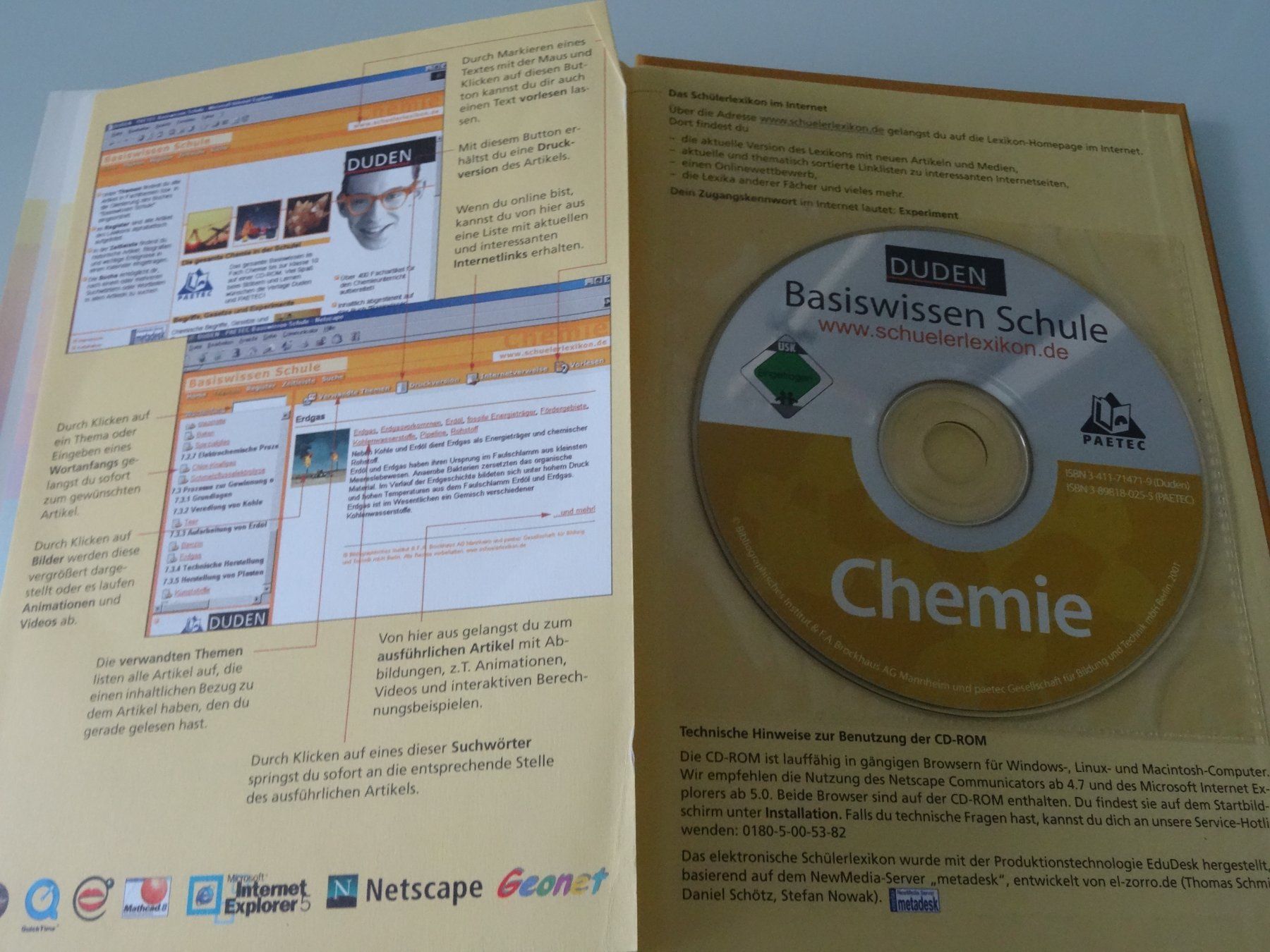 Libri: Chemie Duden – Usato da Winterthur venduto da valbella7 1