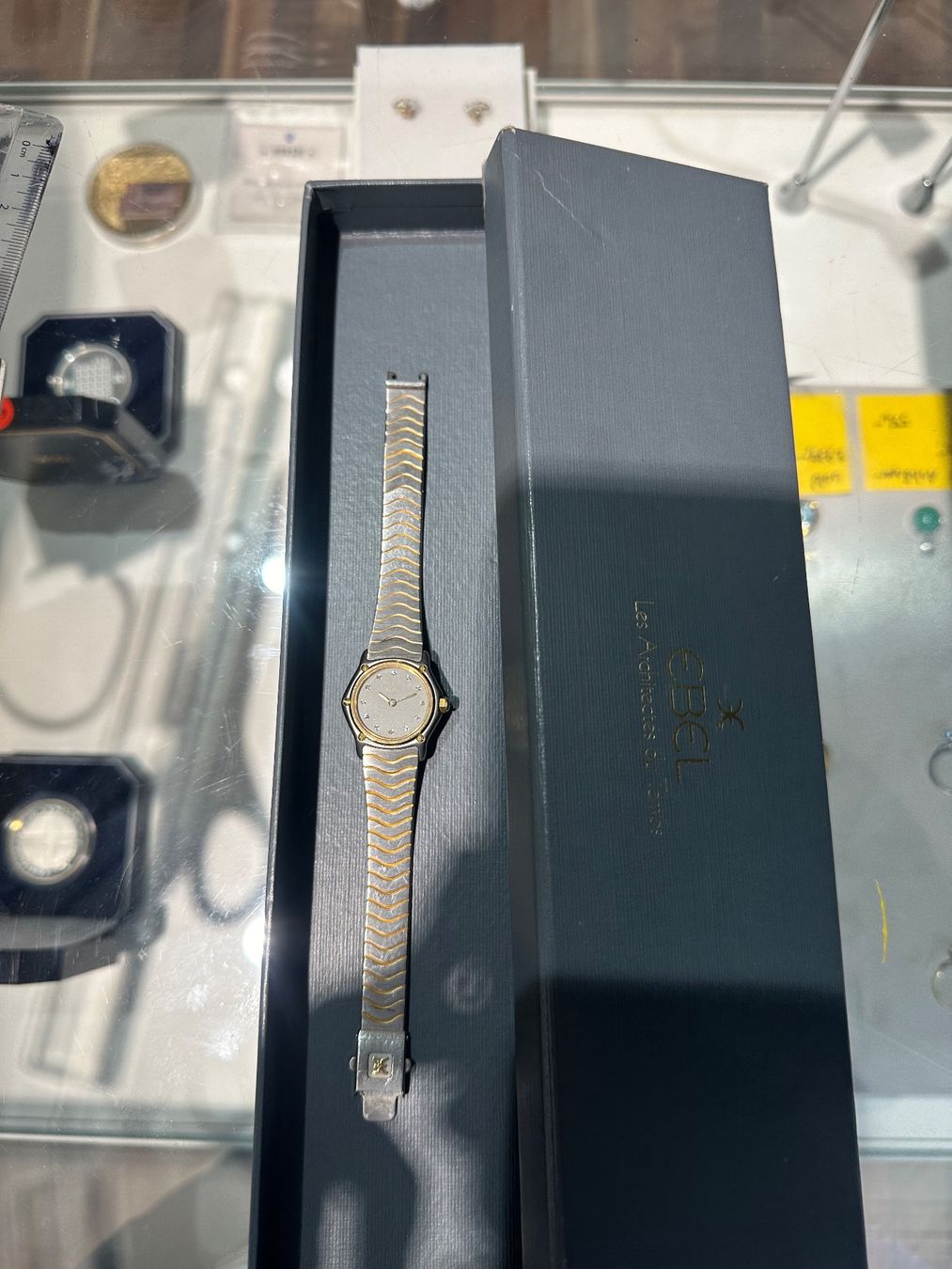 Ebel Orologi: Ebel Classic  Damenuhr mit Brillanten – Usato da Bremgarten AG venduto da uhrenshopp 3