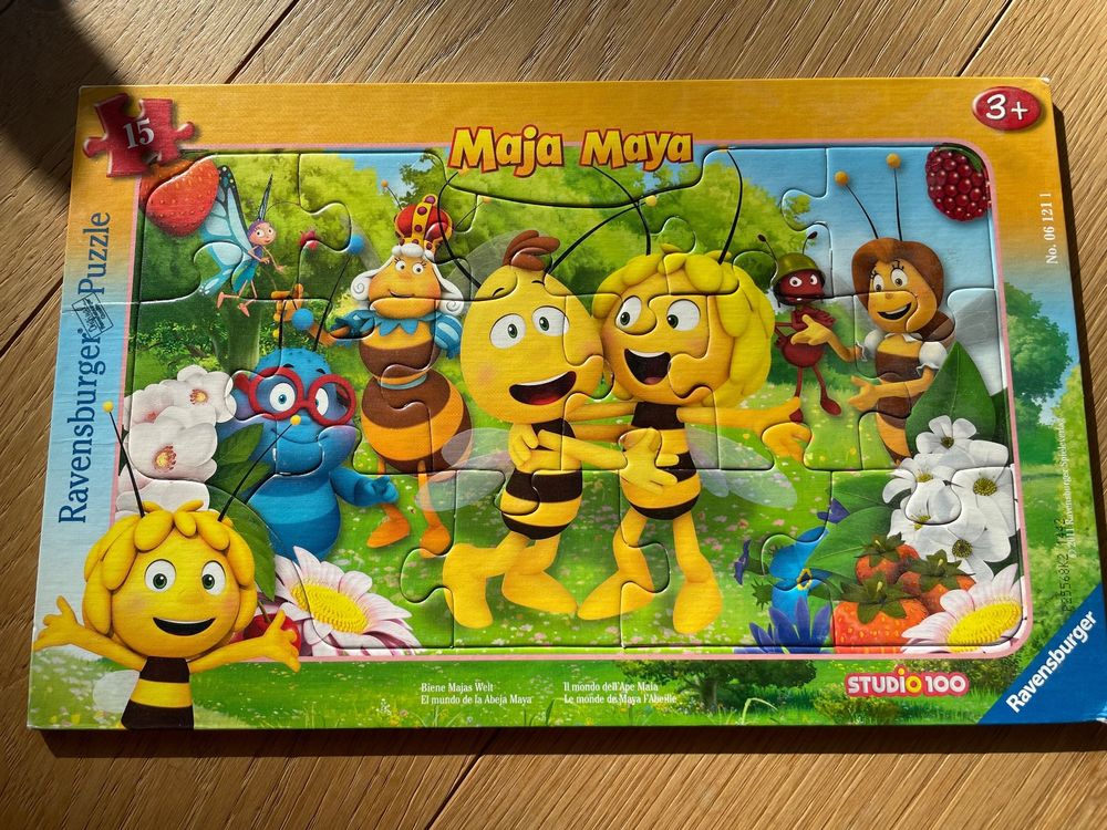 Ravensburger Kinder Puzzle 15 Teile Biene Maya (Gebraucht) in Düdingen ...
