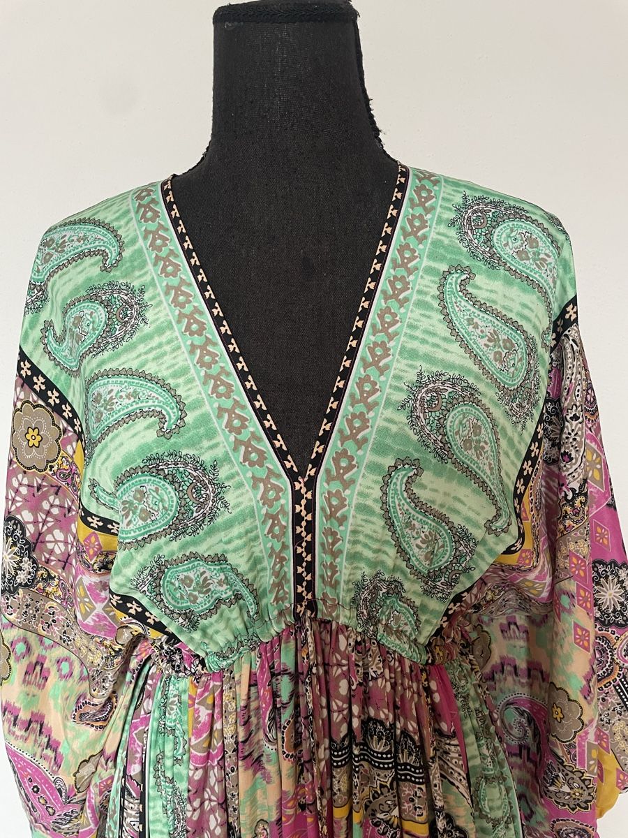Vestiti: Boho Maxikleid aus Seide – Nuovo (secondo la descrizione) da Sigriswil venduto da ck56 4