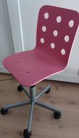 Kinderstuhl rosa mit Rädern gebraucht