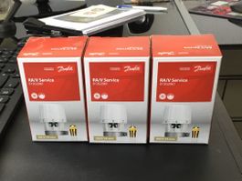 3 Stück NEU Danfoss Thermostatkopf RA/V 34mm.