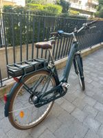 E-Bike City Bike 28 Zoll – Elops 920E Connect LF (Petrol)