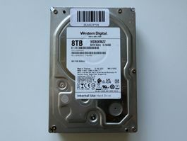 WD 8TB WD80EMZZ – 3.5" SATA HDD, geringe Laufzeit 286h