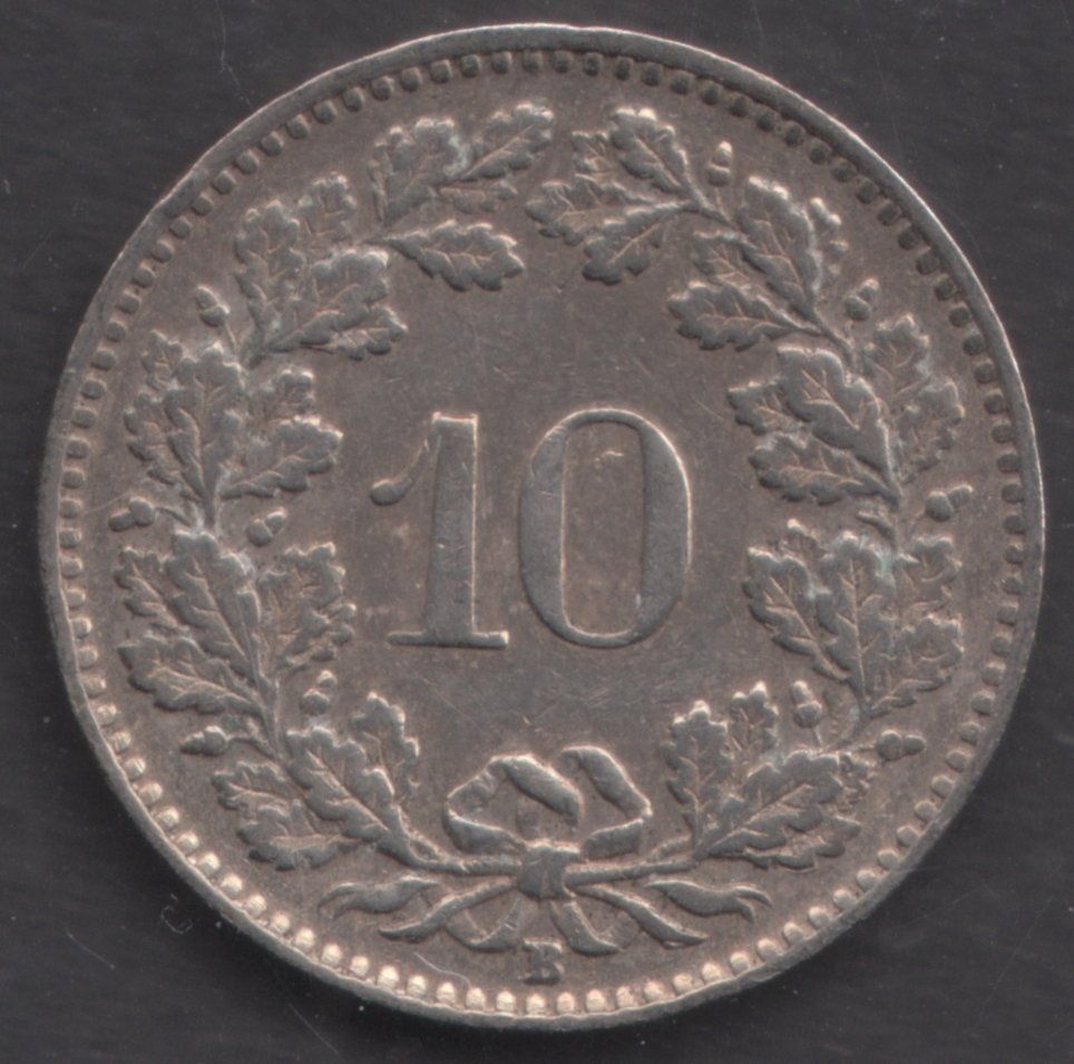 Tutti le monete: 10 RAPPEN 1931 – Usato da Kleindöttingen venduto da Laufzeit 1