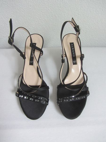 Scarpe da donna: ALBANO - Leder Sandalette schwarz – Usato da Zürich venduto da Diazaio 3