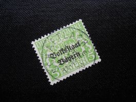 Bayern Mi 31y/ Abart 31y  1919 Mi 43,20€