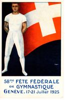Fête Fédéral de Gymnastique Genève 1925