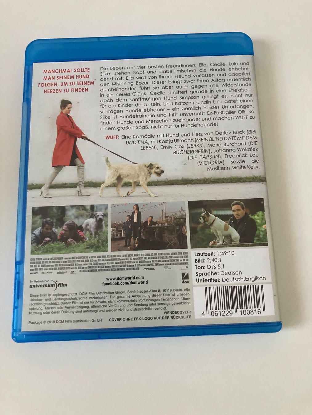 Tutti i DVDs: Wuff (Blu-ray) Thalbach, Burchard, Lau, Cox – Usato da Arbon venduto da Sugofresser 1
