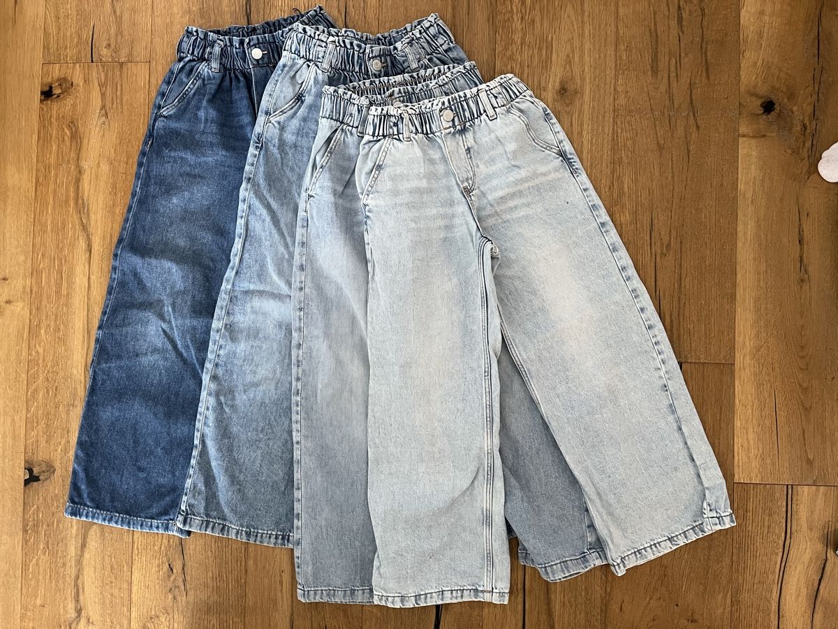 H&M Pantaloni: Mädchen Jeans Gr.134, 4 Stück – Usato da Aadorf venduto da Briana00