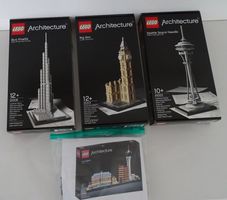 Lego Architecture - 4 Sets: 21003 / 21008 / 21013 / 21047