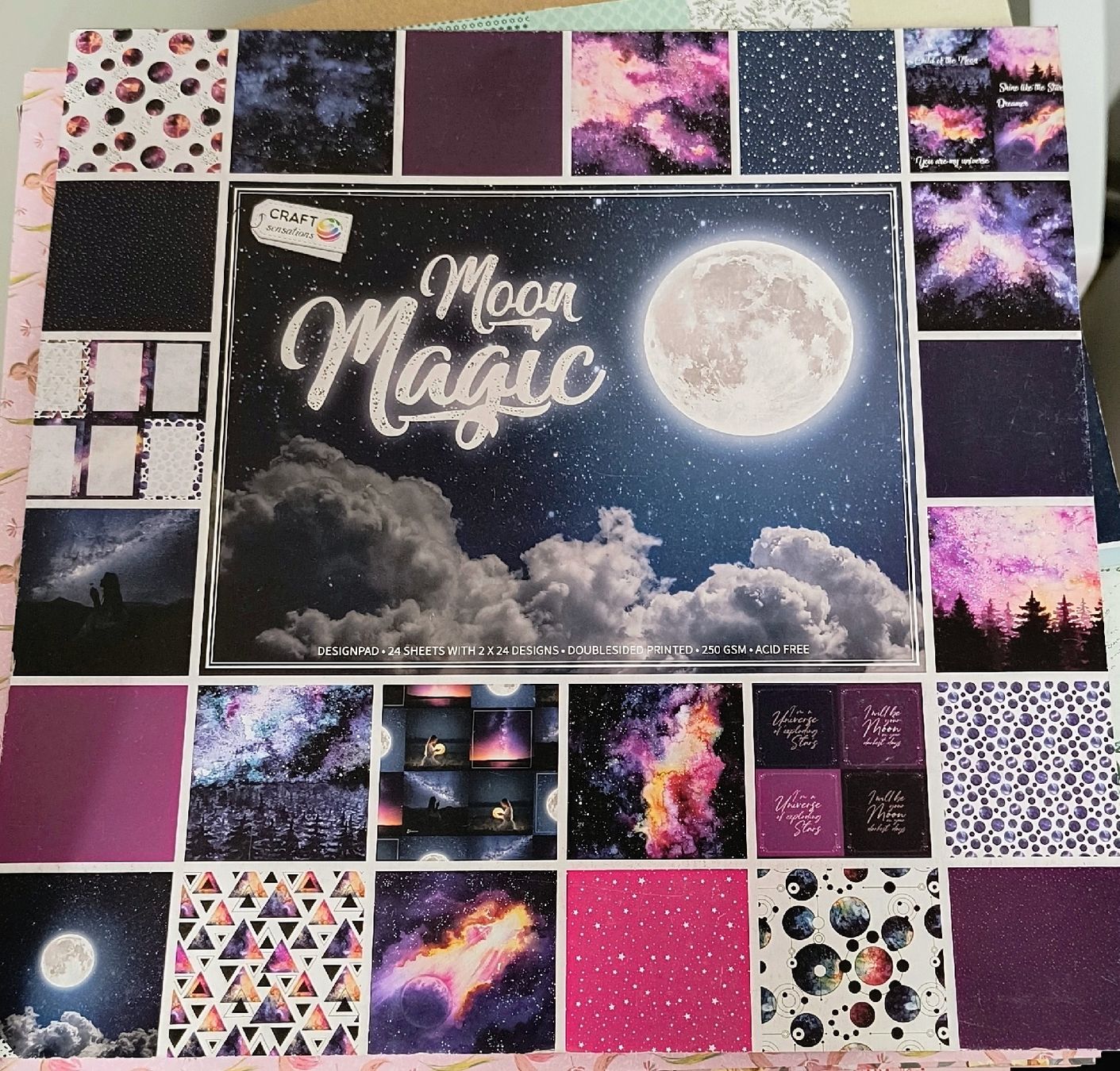 Carta: Designpapier Blöcke Scrapbooking Basteln Papier – Nuovo (secondo la descrizione) da Würenlingen venduto da Striga 1