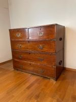 Antike George III Military Chest, um 1810