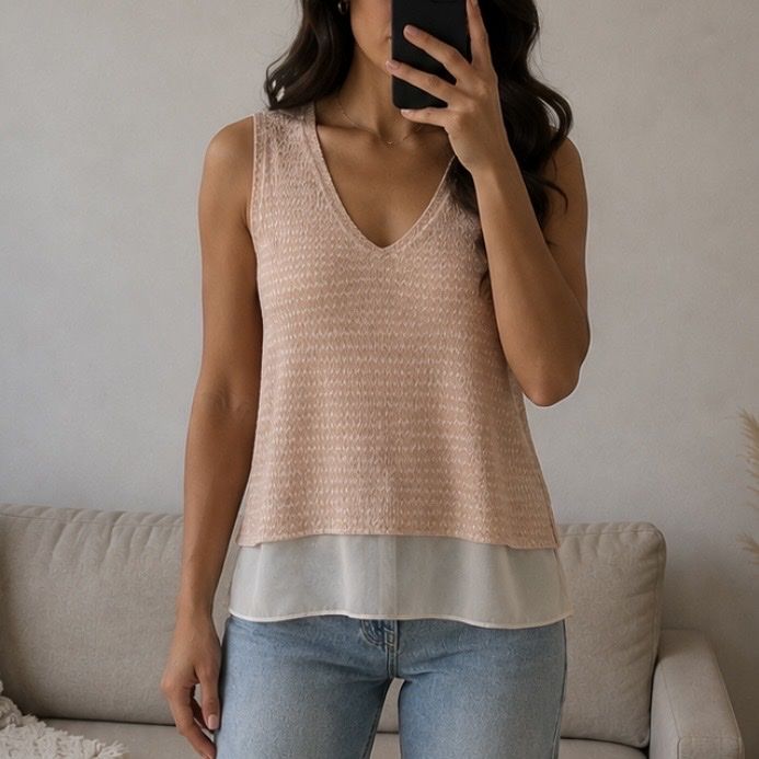 Zara Top: Chic Damen Top / Blusentop Rosé, Grösse S – Nuovo (secondo la descrizione) da Güttingen venduto da Nkskn