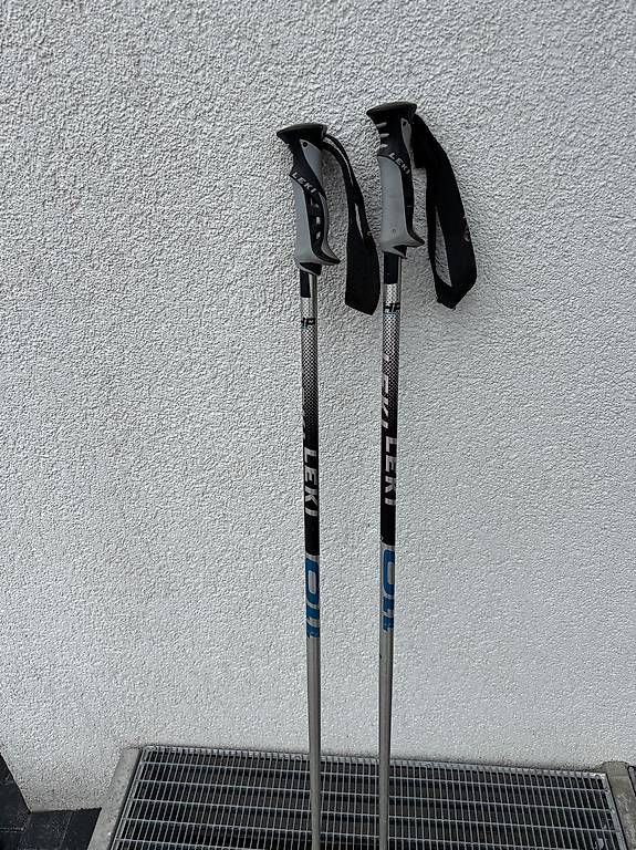 Skistöcke: Bâtons de ski Leki 110cm  – Gebraucht aus Grandson von mic_kh7p