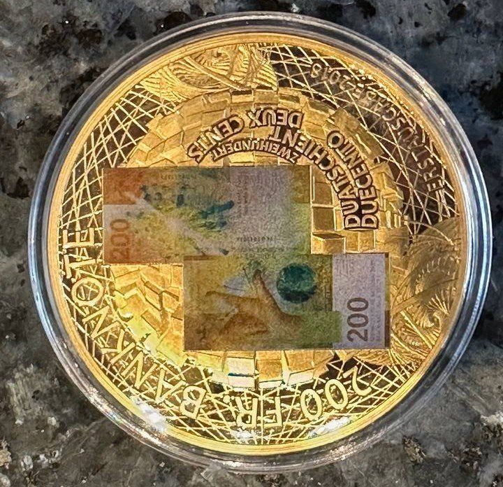Alle Münzen: Sondermünze der 200 Fr Note – Gebraucht aus Beringen von Mantafisch1
