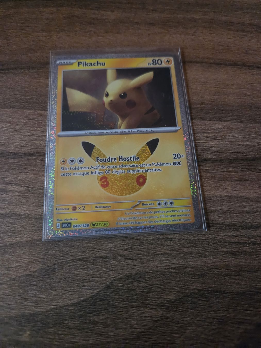 Pokémon Carte collezionabili: Pokémon 30C Pikachu 27/30 – Nuovo (secondo la descrizione) da Rossinière venduto da seb_68fd