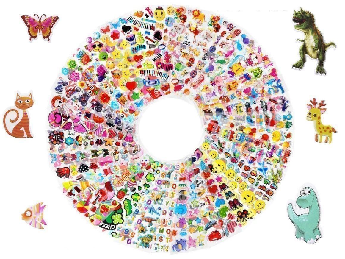 Sticker: RIESIGES STICKER AUFKLEBER SET 100 BLATT – Nuovo e nell'imballaggio originale da Kriens venduto da swissgadget