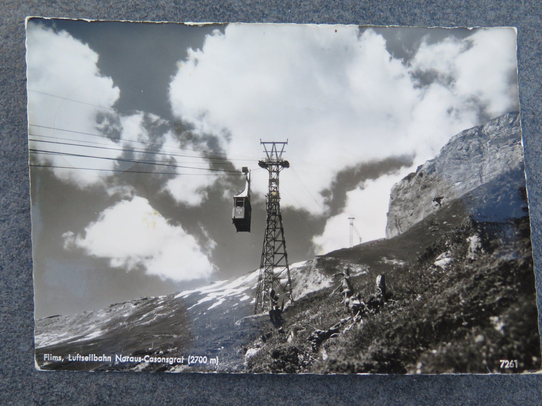 Cartes postales: FLIMS - LUFTSEILBAHN NARAUS-CASONSGRAT – D'occasion à Wittenbach par lipasal