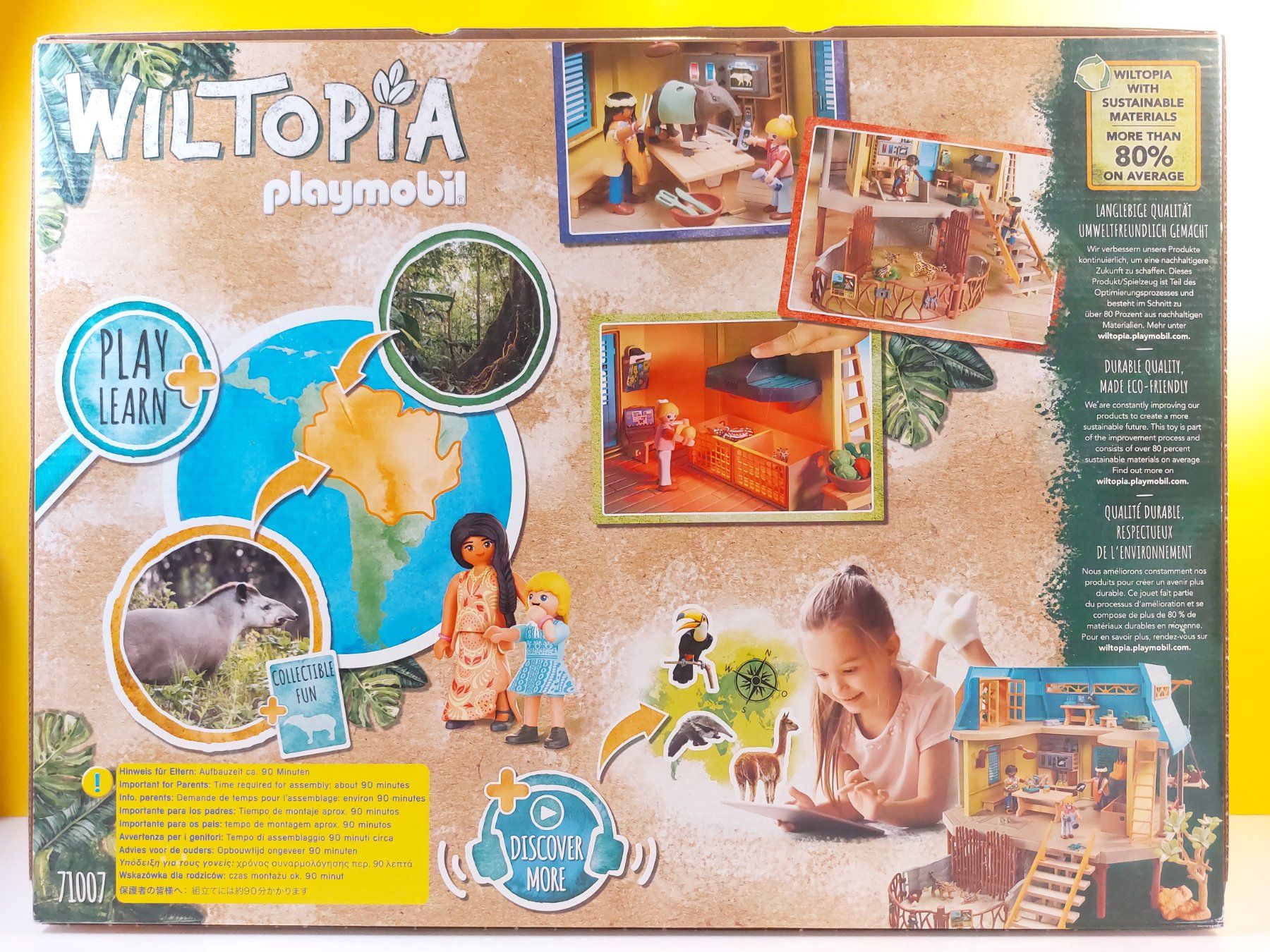 Playmobil Giocattoli: PLAYMOBIL Wiltopia 71007 Tierpflegestation NEU – Nuovo e nell'imballaggio originale da St.Gallen venduto da TinasBauundSpiel 3