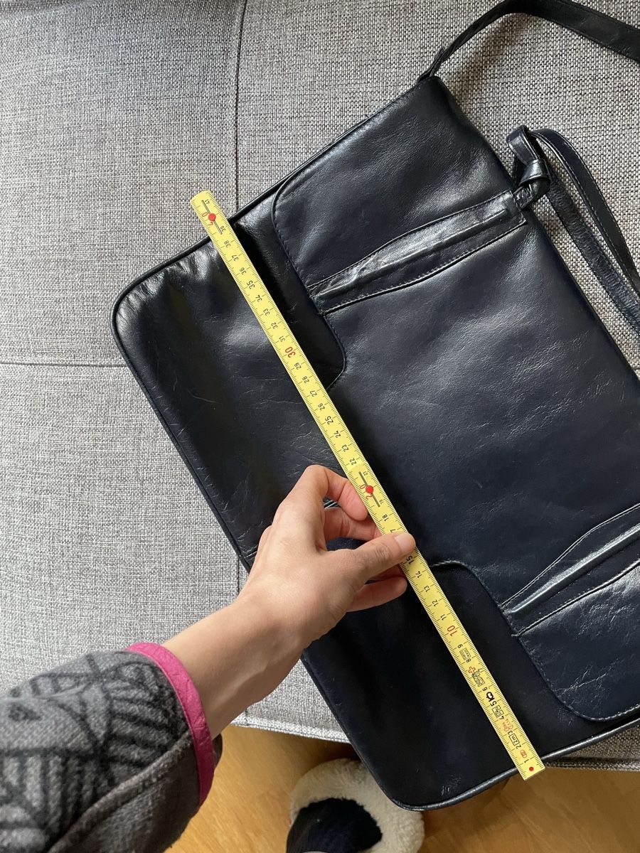 Taschen für Damen: Blue leather vintage handbag – Gebraucht aus Basel von ana_6yp9 2