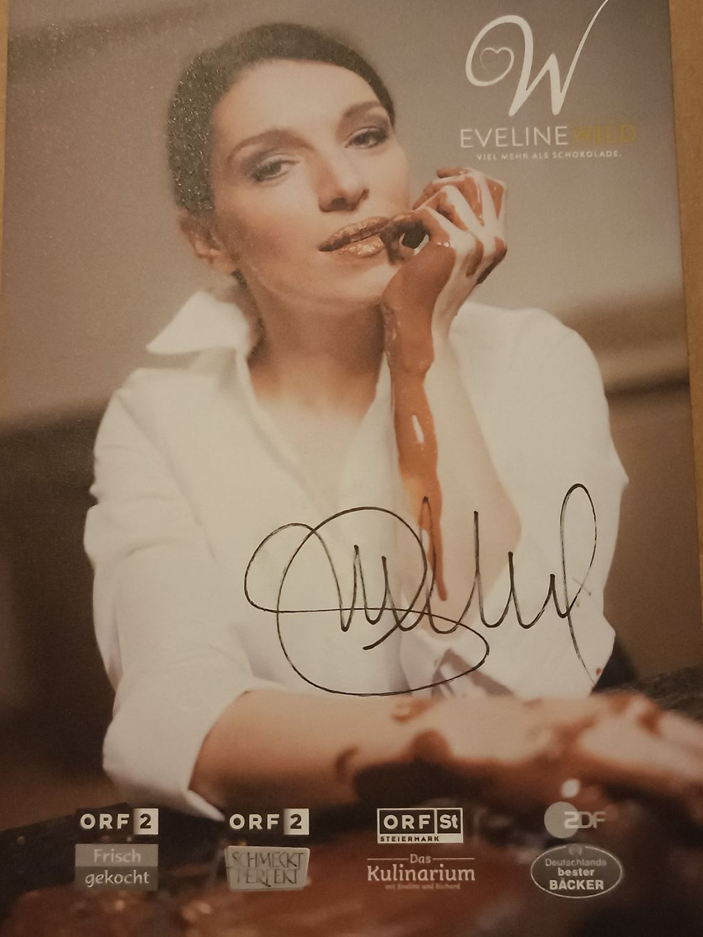 Autogramme: Eveline Wild - handsigniert – Gebraucht aus Menziken von Artographs