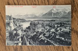 Thun und die Alpen