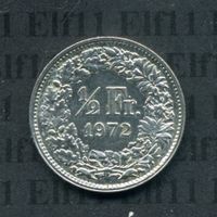CHF___0.50 1972 stgl * nigelnagelneu! 50 Rappen