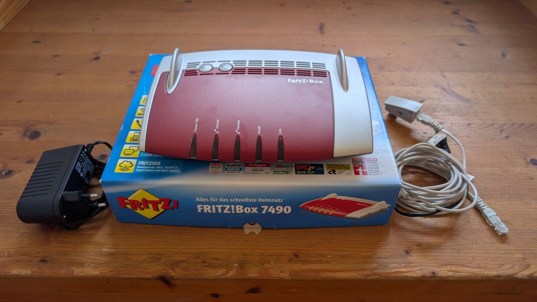 Fritz Modems & Router: AVM FRITZ!Box 7490 – Gebraucht aus Buchrain von HejaBVB