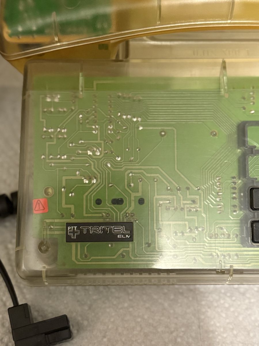 Téléphones: PTT Tritel  ELM Transparent Telefon – D'occasion à Oensingen par aziri123 8